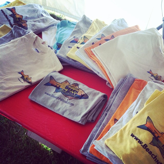 A shipment of our new Beach N Boat T-shirts have…